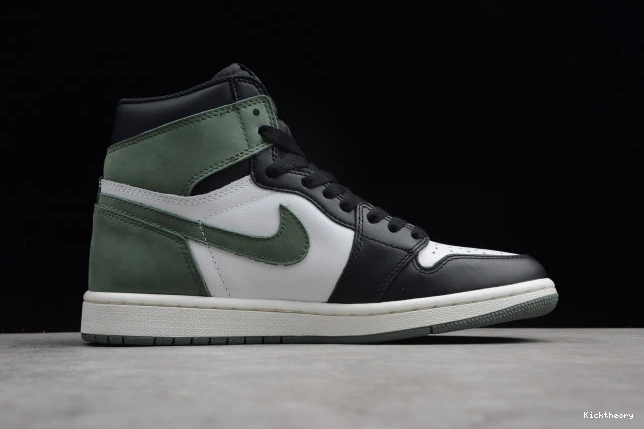 Kicktheory Green 1 Air Jordan Retro High 555088-135 Clay OG 0707
